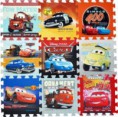 Pěnové puzzle, Auta - Cars III 30x30cm, 9 dílků